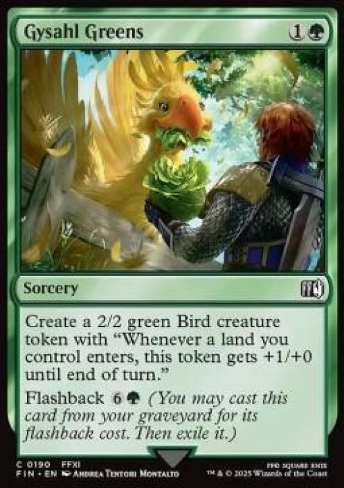 Gysahl Greens 0190 Foil Kunto: Near Mint