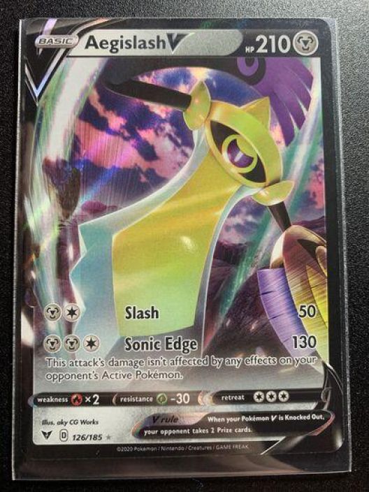 Aegislash 126/185 Kunto: Near Mint