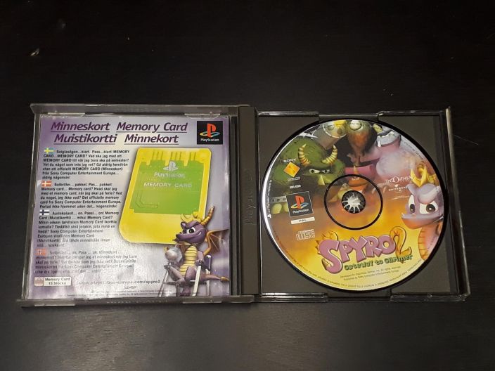 Spyro 2 gateway to glimmer Kaytetty PS1
