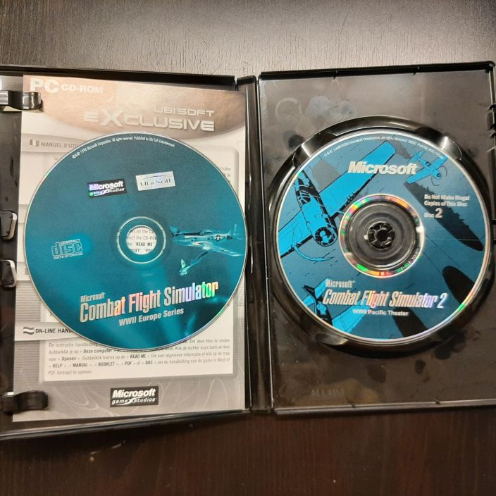 Microsoft Combat Flight Simulator WWII Europe Series kaytetty PC kaytetty