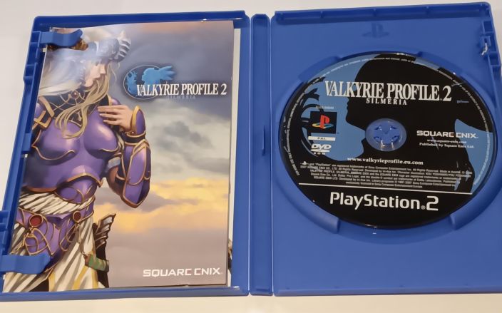 Valkyrie Profile 2 Silmeria Kaytetty PS2 Mukana Manuaali