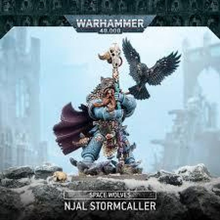 Warhammer 40K Space Wolves Njal Stormcaller Julkaisupaiva: 12.7.2025