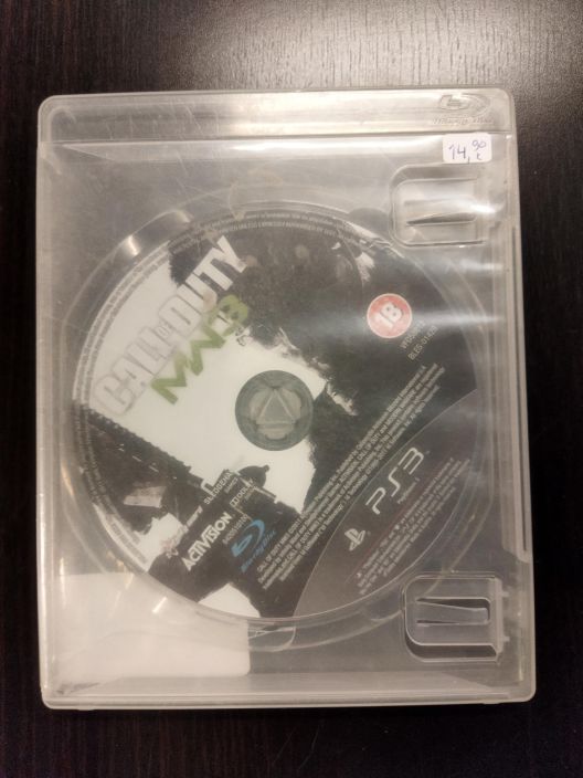 Call of Duty Modern Warfare 3 Loose kaytetty PS3 Ei alkuperaisia Pahveja