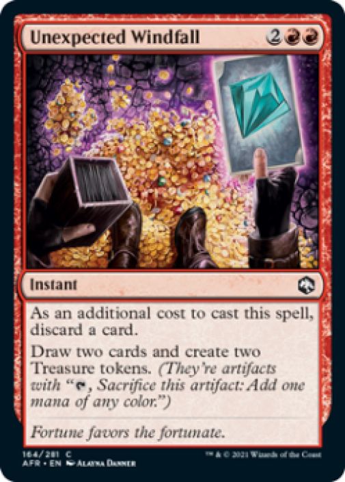 Unexpected Windfall kunto:excelent