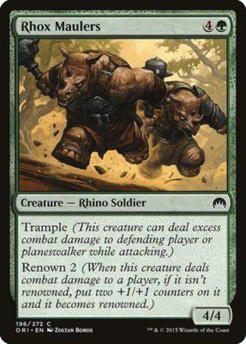 Rhox Maulers Kunto: Near Mint