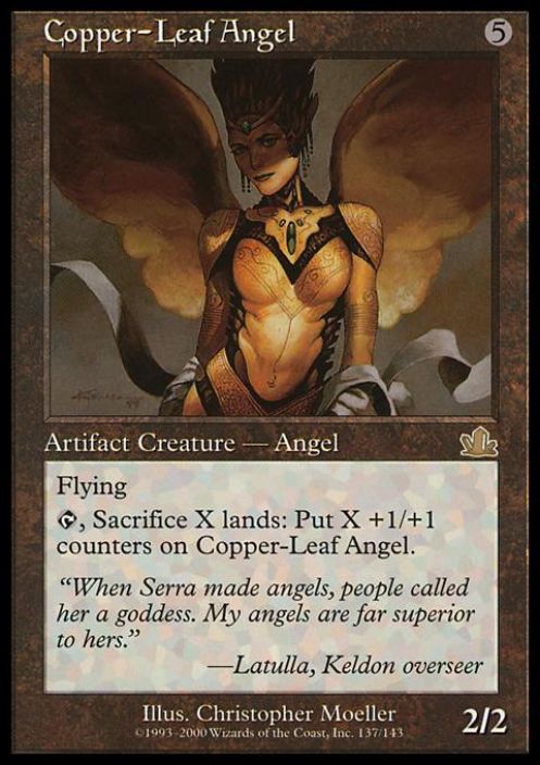 Copper-Leaf Angel Kunto: Nm