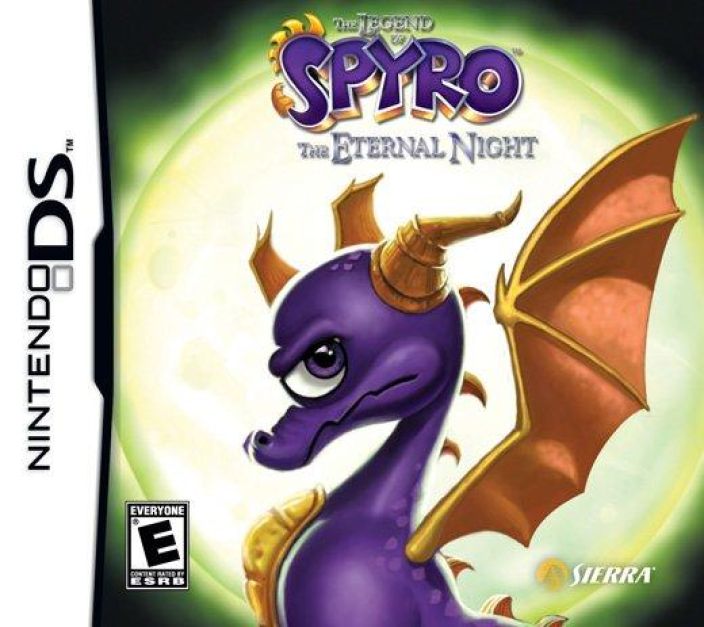 The Legend of Spyro The eternal Night Kaytetty DS