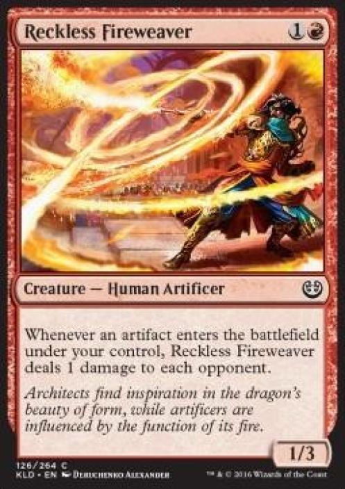 Reckless Fireweaver Kunto: Near Mint