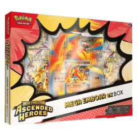 Ascended Heroes Mega Emboar ex Box
