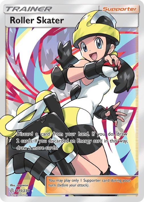 Roller Skater Full Art Holo 235 Kunto: Excellent