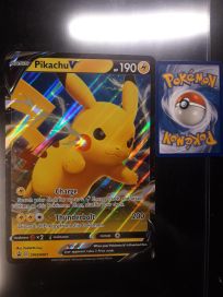 Pokemon Pikachu V  Iso Kortti