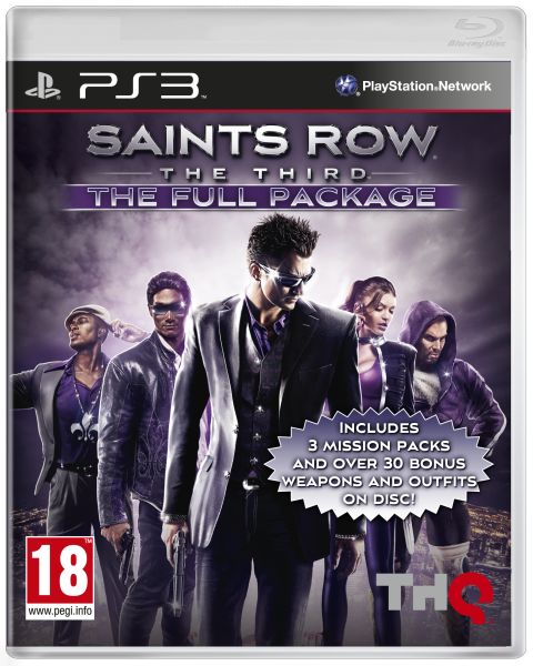 Saints Row The Third: The Full Package kaytetty PS3