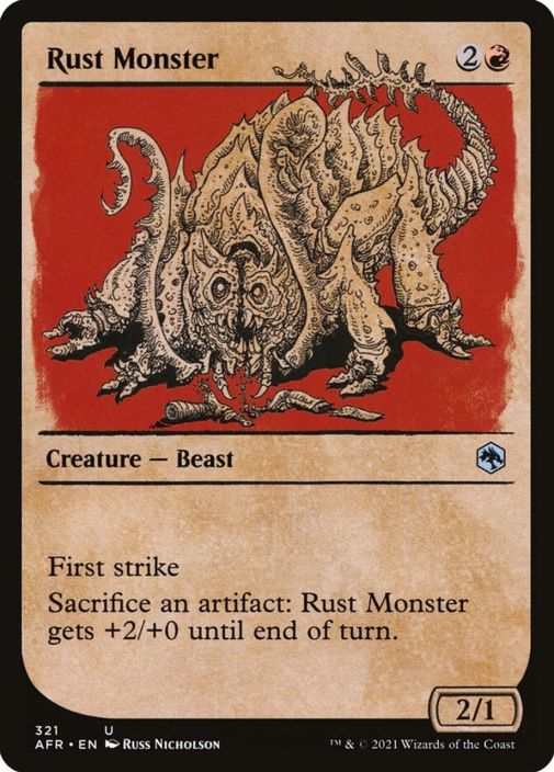 Rust Monster Foil kunto: near mint