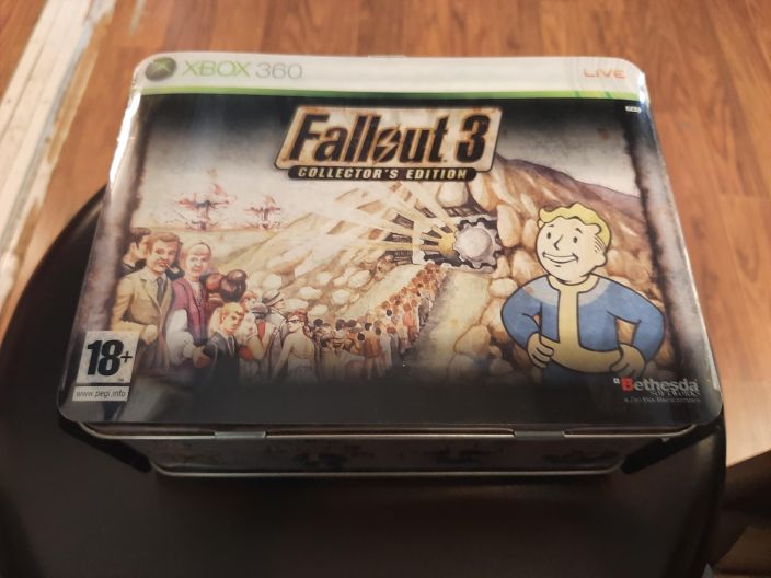 Fallout 3 Collector's Edition X360 hyva kunto &amp; uniikki herkku ;-)