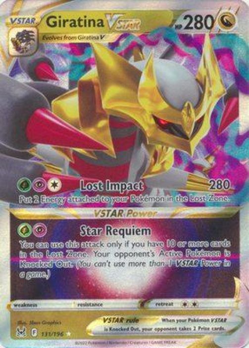 Giratina VSTAR 131/196 Kunto EX