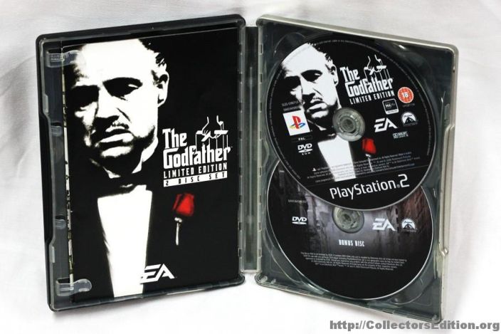The Godfather Limited Edition 2 Disc Set kaytetty PS2 Kaytetty.