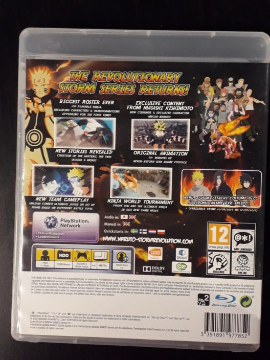 Naruto Shippuden Ultimate Ninja Storm - Revolution kaytetty PS3