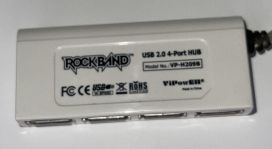 Rockband USB 2.0 4 Ports HUB jakaja