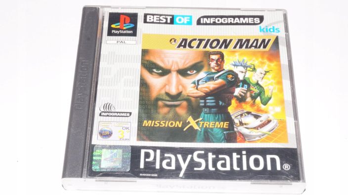 Action Man Mission Xtreme PS1 kaytetty