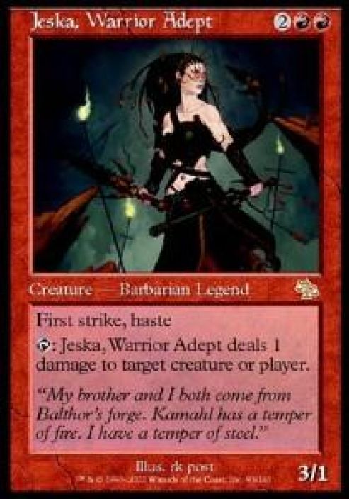 Jeska, Warrior Adept Kunto: Played