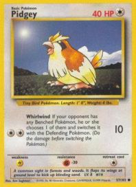 Pidgey 57/102 LP