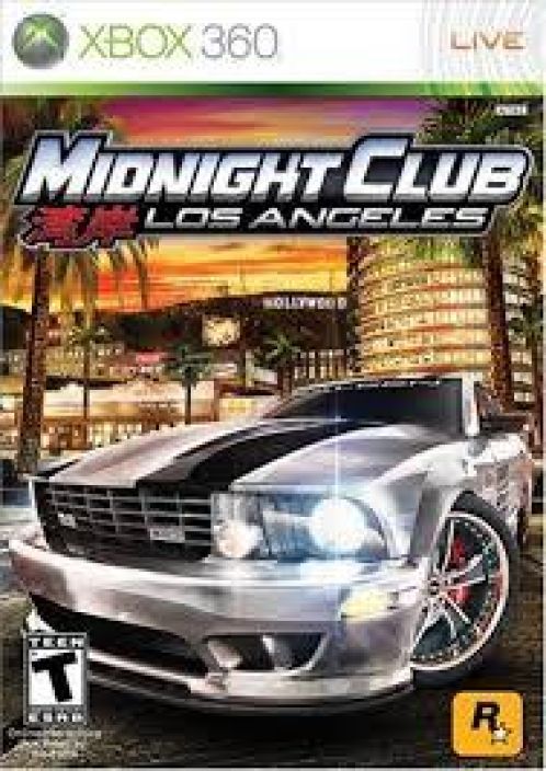 Midnight club los angeles Kaytetty xbox 360