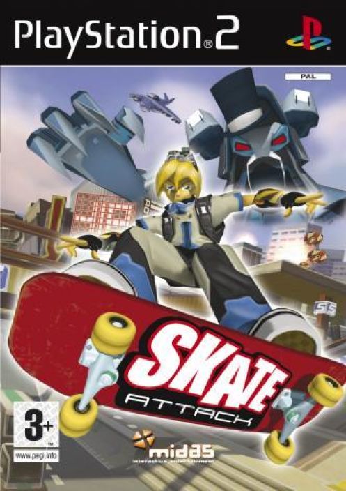 Skate attack kaytetty PS2