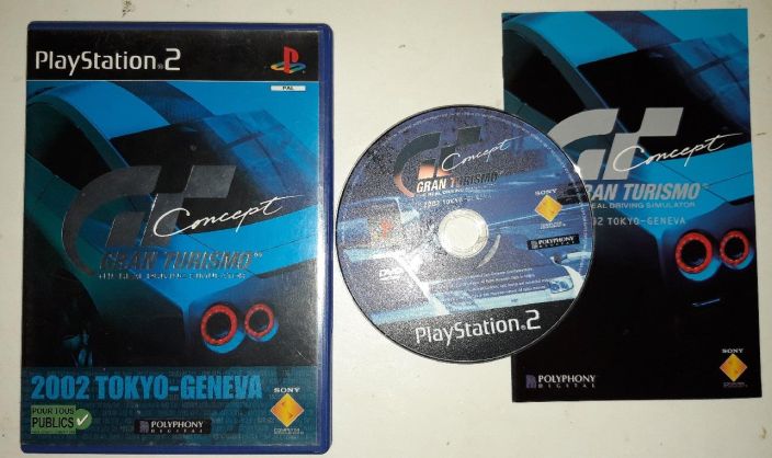 Gran Turismo Concept 2002 Tokyo-Geneva kaytetty PS2