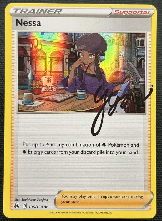 Nessa 136/159 Holo Kunto: NM