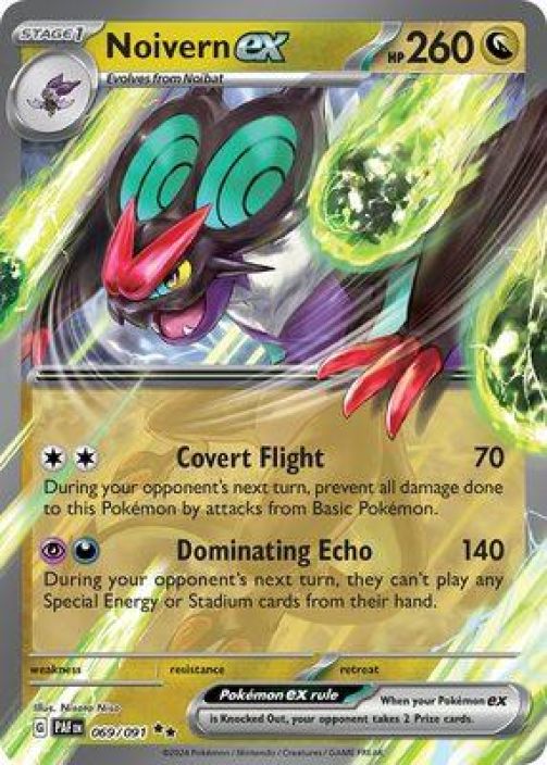 Noivern ex 069/091 Kunto: Near Mint
