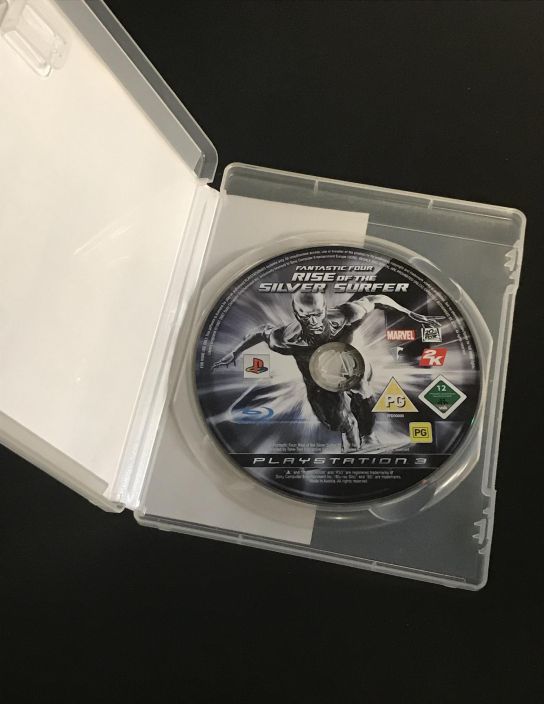 Fantastic Four: Rise of The Silver Surfer PS3 Kaytetty Ilman alkuperaisia kansipahveja