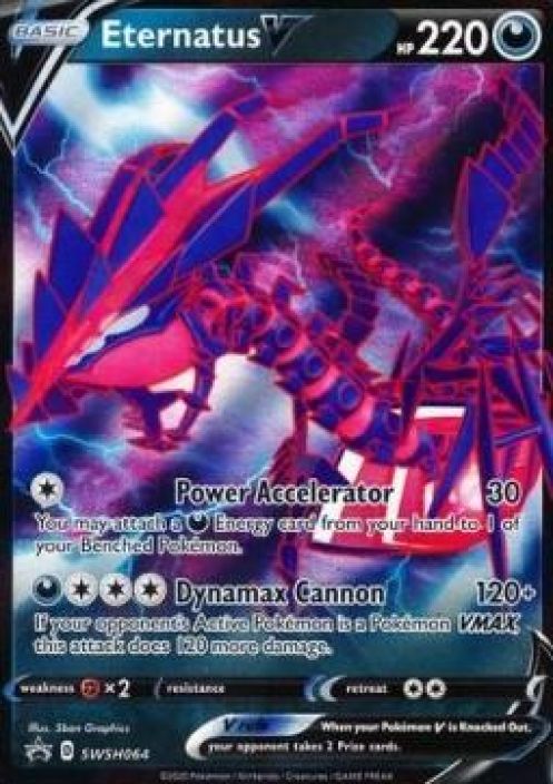 Eternatus V SWSH064 Promo Kunto: Near Mint