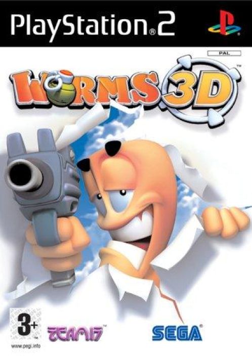 Worms 3D kaytetty PS2