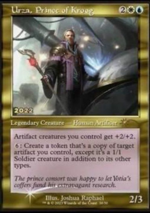 Urza Prince of Kroog Foil Kunto:Near Mint