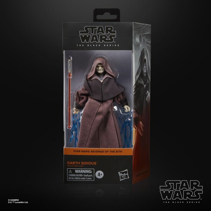 Star Wars the black series Darth Sidious From Revenge od The Sith