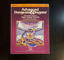 Advanced Dungeons & Dragons Dark Clouds Gather