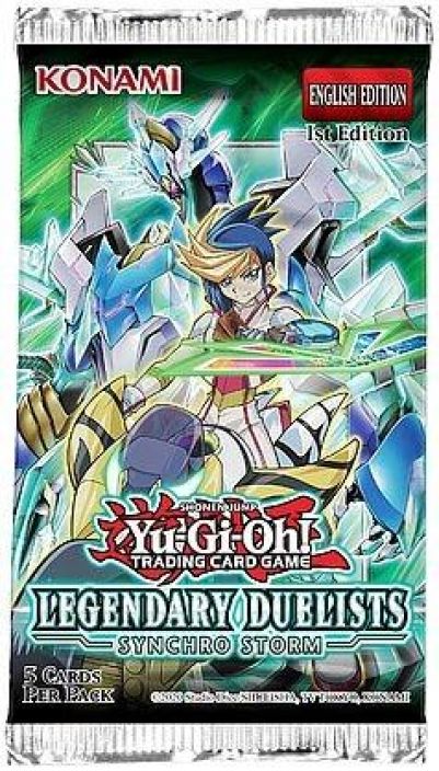 Yu-Gi-Oh Legendary Duelist Syncro Storm Booster