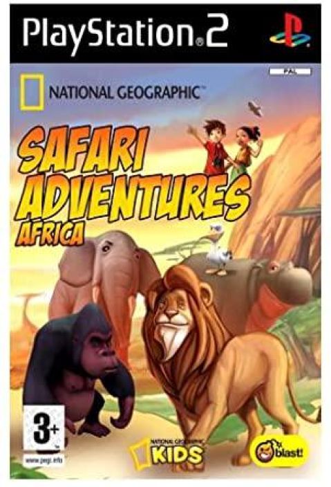 National Geographic Safari Adventures Africa kaytetty PS2