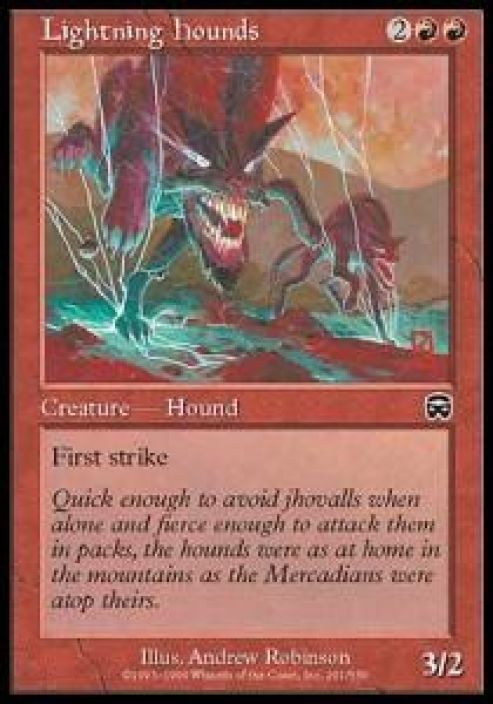 Lightning Hounds Kunto Excellent