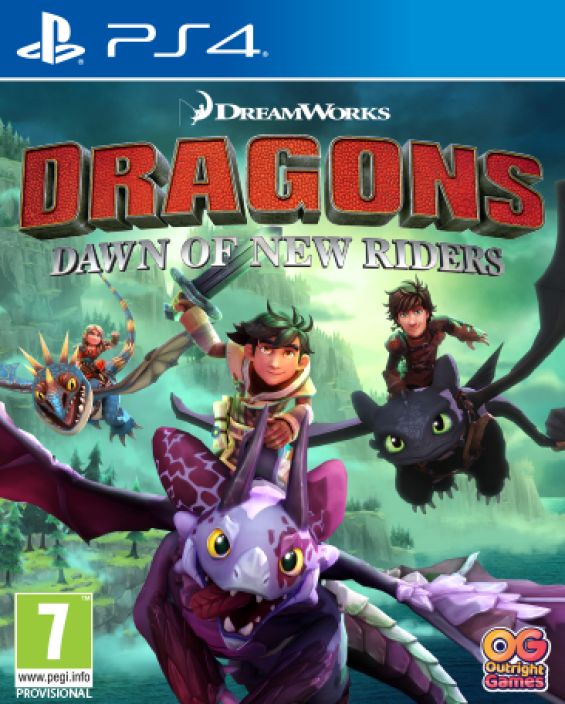 Dragons Dawn of New Riders PS4 kaytetty