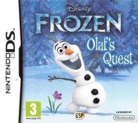 Disney Frozen olaf's quest DS käytetty