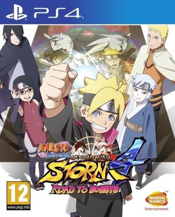 Naruto Shippuden Ultimate Ninja Storm 4 Road to Boruto Kaytetty PS4