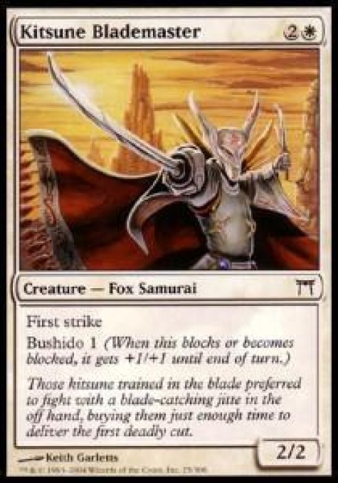 Kitsune Blademaster Kunto: Near Mint