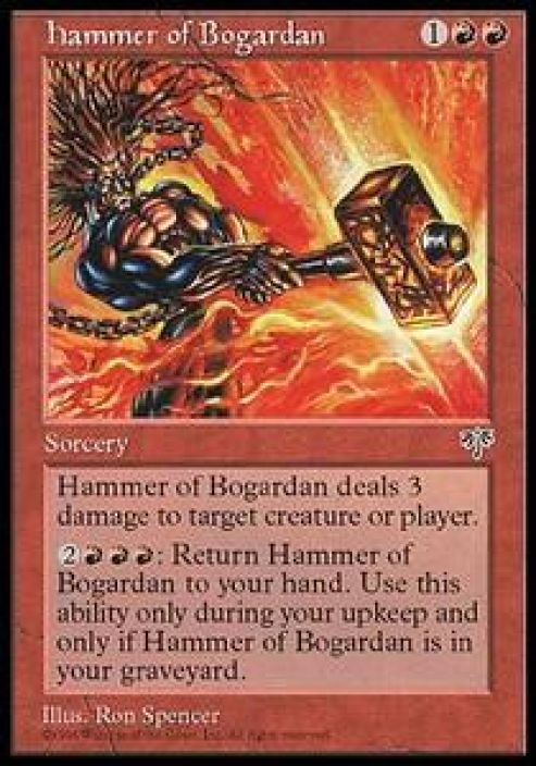 Hammer of Bogardan Kunto: Played
