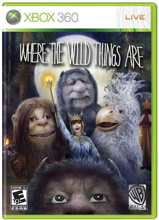 Where the Wild Things Are The videogame kaytetty XBOX 360