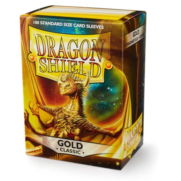 Dragon Shield Sleeves Gold Classic