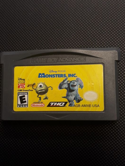 Monsters Inc Loose Gameboy Advance