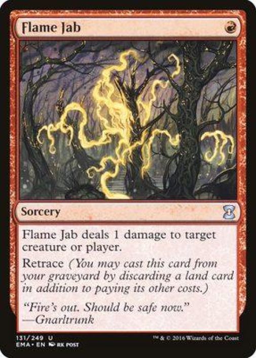 Flame Jab Foil Kunto: Near Mint