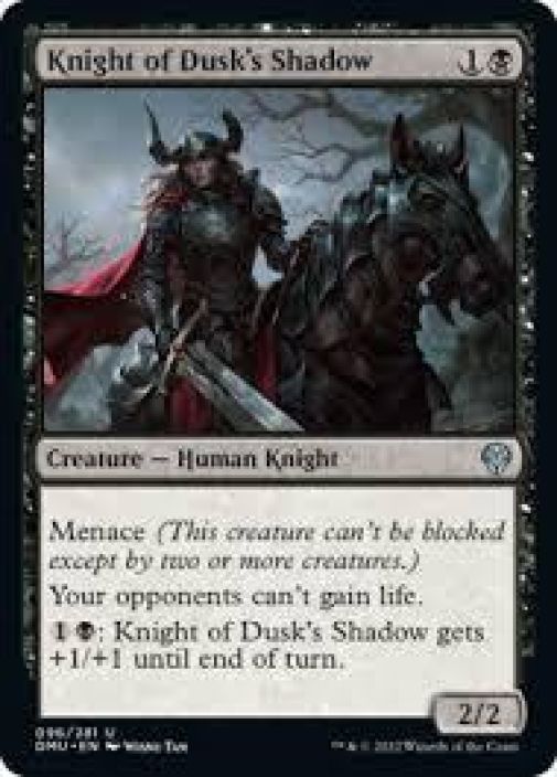 Knight of Dusk's Shadow Kunto: NM