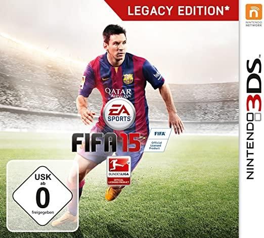 FIFA 15 Legacy Edition kaytetty 3DS